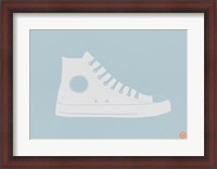 Framed White Shoe
