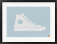 Framed White Shoe