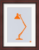 Framed Orange Lamp