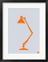 Framed Orange Lamp