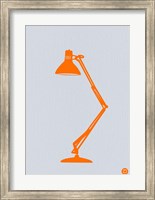 Framed Orange Lamp