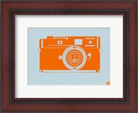 Framed Orange Camera