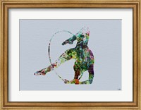 Framed Dancer Watercolor 3
