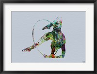 Framed Dancer Watercolor 3