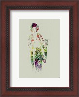 Framed Kimono Dancer 1