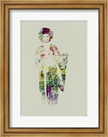 Framed Kimono Dancer 1