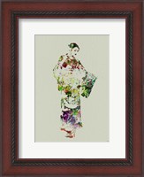 Framed Kimono Dancer 3