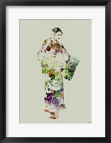 Framed Kimono Dancer 3