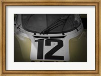 Framed Racing number