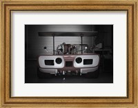 Framed Racing Garage