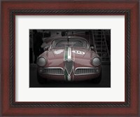 Framed Racing Alfa Romeo