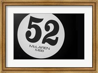 Framed McLaren 52
