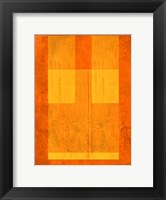 Framed Orange Paper 1