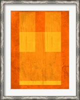 Framed Orange Paper 1