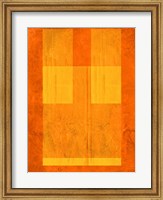 Framed Orange Paper 1