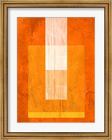Framed Orange Paper 2