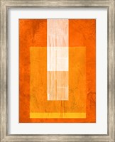Framed Orange Paper 2