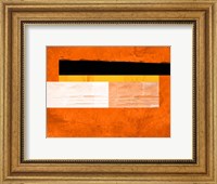 Framed Orange Paper 4