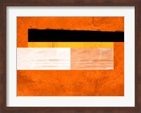 Framed Orange Paper 4