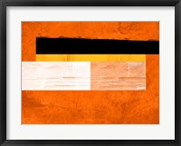 Framed Orange Paper 4