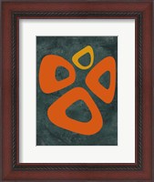 Framed Abstract Oval Shape 2