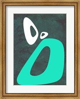 Framed Abstract Oval Shape 5