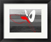 Framed Abstract Oval Shape 8