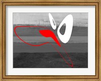 Framed Abstract Oval Shape 8