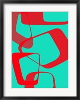 Abstract Rings 4 Framed Print