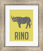 Framed Rhino Grey