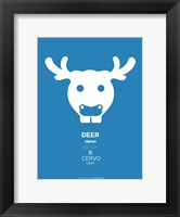 Framed Blue Moose Multilingual