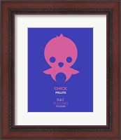 Framed Pink Chick Multilingual