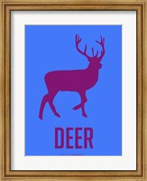 Framed Deer Purple