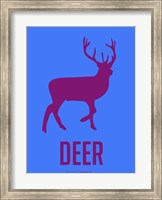 Framed Deer Purple