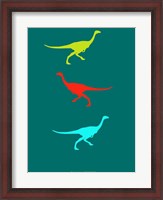 Framed Dinosaur Family 1