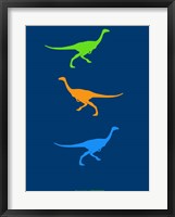 Framed Dinosaur Family 2