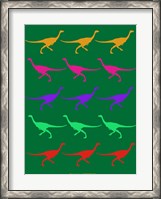 Framed Dinosaur Family 4