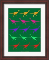 Framed Dinosaur Family 4