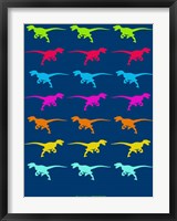 Framed Dinosaur Family 5