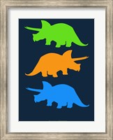 Framed Dinosaur Family 6