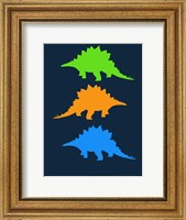 Framed Dinosaur Family 8