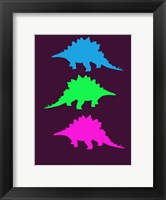 Framed Dinosaur Family 9