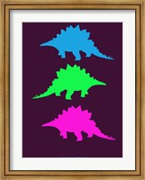 Framed Dinosaur Family 9