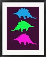 Framed Dinosaur Family 9