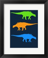 Framed Dinosaur Family 10