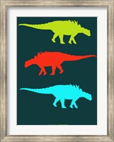 Framed Dinosaur Family 11