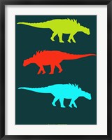 Framed Dinosaur Family 11