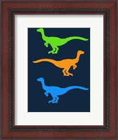 Framed Dinosaur Family 12