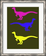 Framed Dinosaur Family 13