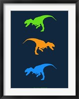 Framed Dinosaur Family 14